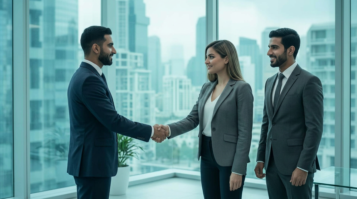 Engineers inspecting tower infrastructure